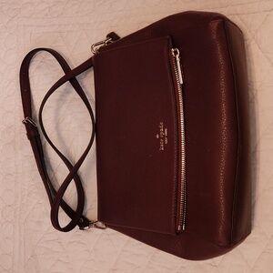 Kate Spade Dark Brown Leather Satchel